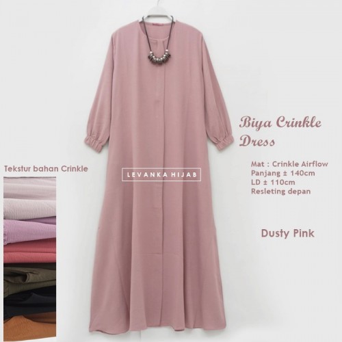 Biya-039 Biya Crinkle Dress